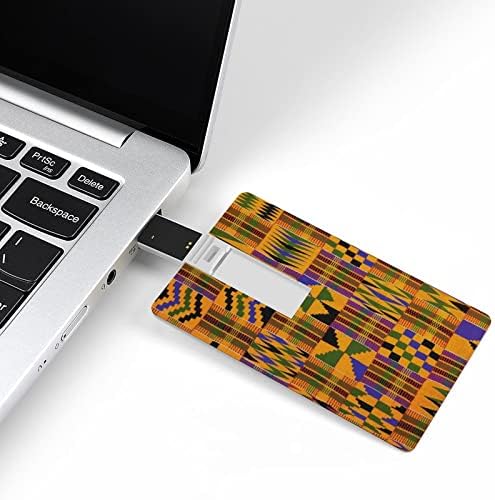 Африкански Кенте Ткаенина Етничка Уметност Шема ФЛЕШ Диск USB 2.0 32g &засилувач; 64G Преносни Меморија Стап Картичка За КОМПЈУТЕР/Лаптоп