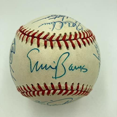 1969 Тимот на Чикаго Кобс потпиша бејзбол Ерни Банкс Били Вилијамс ЈСА Коа - Автограм Бејзбол
