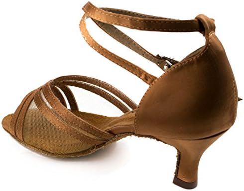 Bluebell чевли рачно изработени женски салса салса за свадбени чевли танцувачки чевли триш 2,5 “