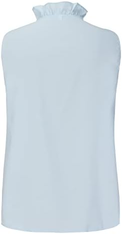Врвна маичка за тинејџерки есен лето помалку долг ракав 2023 коцка со вратот vneck ruffle basic салон за блуза