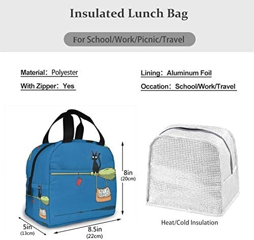 Пренослива торба за ручек изолирана торба за ручек повеќекратна водоотпорна преносна торба за топлинска изолација торба за ручек кутија за ручек