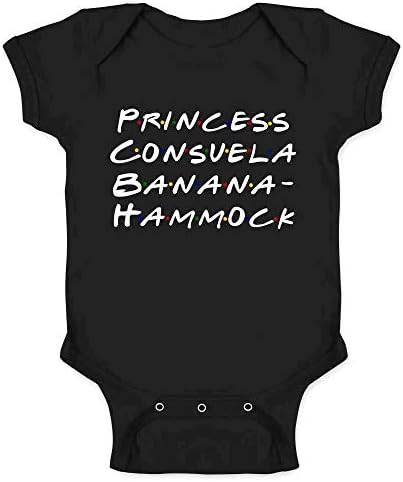 Поп нишки принцеза Консуела банана-хамок смешно ТВ-шоу од 90-тите години за бебиња Деца девојче момче маица