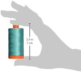 Aurifil mako памучна нишка цврста 50wt 1422yds светло жад