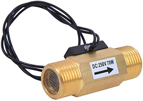 Прекинувач на сензорот за проток на вода со 1 /2-инчен интерфејс машка нишка електромагнетски мерач на проток автоматски контролен прекинувач