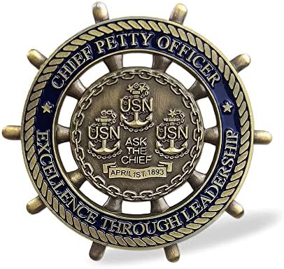 Glamtune US, морнарица ветеран предизвик монета USN воен предизвик монета