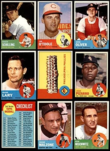 1963 Топс Бејзбол 200 Картичка Стартер Сет/Многу ЕКС / МТ+