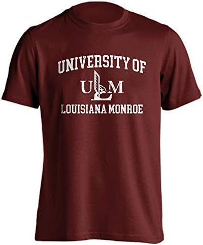 Луизијана Монро Воршакс Улм вознемирена ретро лого маица