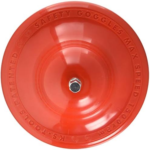 Мелница за тркала за алатки KS без диск, 160 мм, црвено