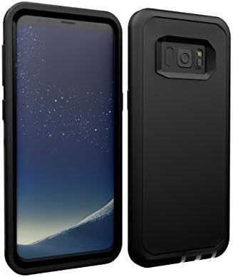 Samsung Galaxy S8 Плус Случај ,Toughbox® [Оклоп Серија] [Shockproof] [Црна] За Галакси S8 Плус Случај [со Футрола &засилувач;