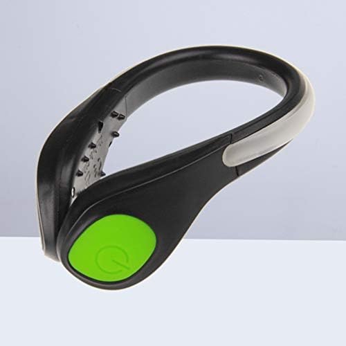 Abaodam 1 парчиња LED чевли лесни клипови Безбедносна ноќна опрема за тркачи џогери велосипедисти пешаци спортски стоки