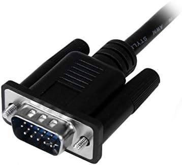 Startech.com VGA до HDMI адаптер со USB аудио - VGA до HDMI конвертор за вашиот лаптоп / компјутер до HDTV - AV до HDMI конектор, црно