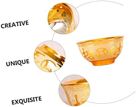 Стобаза 4 парчиња јога масло ориз за украси за украсување каша каша со каша што разгалуваат ритуали на ренџир за заздравување Фенг заздравување