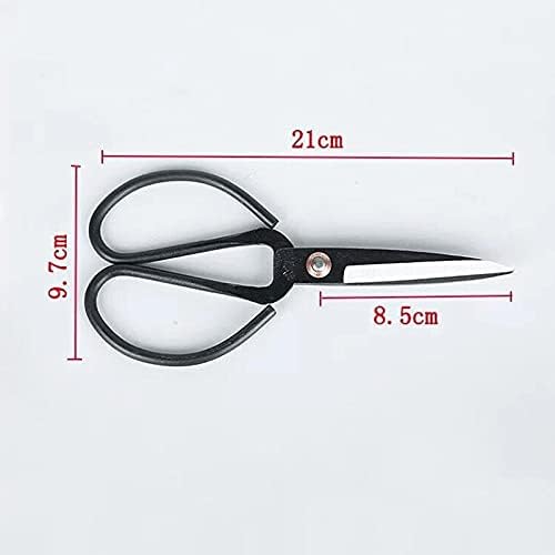 Занаетчиски занаетчиски ножици за вкрстено бод за шиење ножици, сечење занаетчиски занаети и алатка за шиење, ножици со црно-21