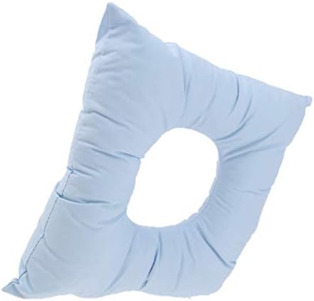 Фреси пена спа -салон за масажа за масажа на лицето надолу лулка перница перница за печење и еднократно - светло сина боја