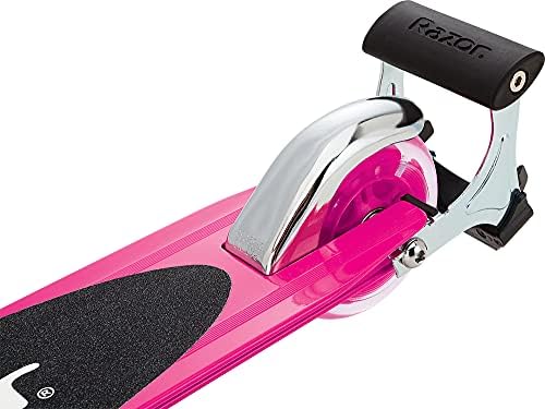 Скутер на Razor S Spark Sport Kick-LED тркала за светло, лента за зафаќање со целосна палуба, лента за искра, лесна алуминиумска