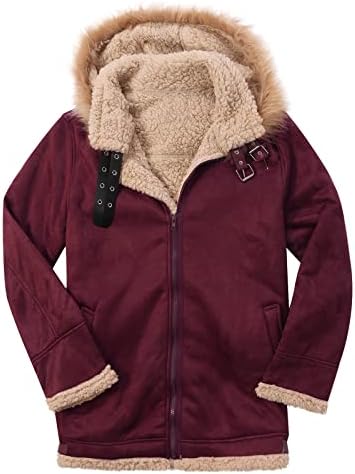 Зимски обичен топол палто на Синзелиминин, зимски топло палто, задебели палто, долги ракави, патент Турндаунд, аспиратор, џатк од џек, врвови