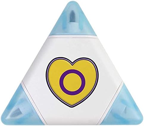 Компактна мулти -алатка на Azeeda 'Intersex Pride Flag Heart'