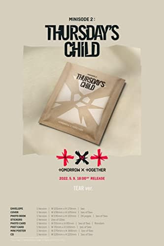 TXT Minisode 2: Chertage Chertage 4 -ти мини албум со солза верзија+мини постер+следење запечатено