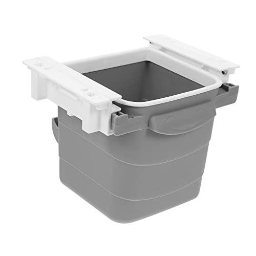 Hemoton Trash Can Can Cont Counts фиоки за фиоки за фиоки за монтирани wallидови под биро за отпадоци конзерва за отпадоци за отпадоци за