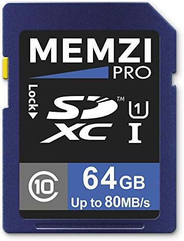 MEMZI PRO 64gb Класа 10 80MB / s Sdxc Мемориска Картичка За Panasonic LUMIX G, Gx Серија Дигитални Камери