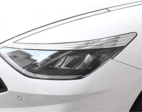 Yingchi 2pcs Автомобил Хром Предни Фарови Светилка Капак Очни Капаци Калапи Облоги За Hyundai Соната 2020-2021-2022-2023