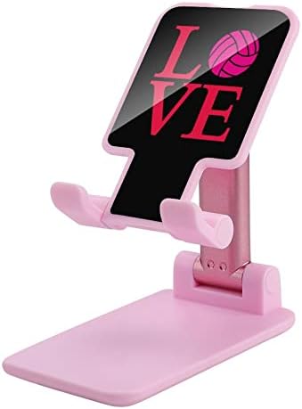 Одбојка Loveубовен мобилен телефон стојат прилагодливи додатоци на држачот за десктоп за десктоп за десктоп