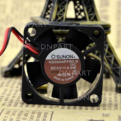 DNPART компатибилен за Sunon KD0504PFB2-8 5V 0,6W 2-жица 4см 4010