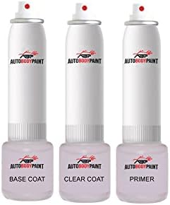 ABP допрете Basecoat Plus Clearcoat Plus Primer Spray Baint Комплет компатибилен со шума зелена металик боксер Порше