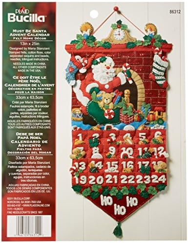 Комплет за календари на „Бучила“ почувствува, 13 на 25-инчи, 86312 мора да биде Дедо Мраз