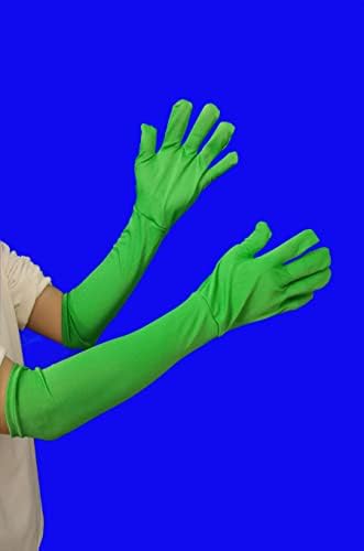 Jomocare chromakey ракавици зелена ракавица на ракавици невидливи ефекти позадина хром клучеви зелени нараквици за фотографија