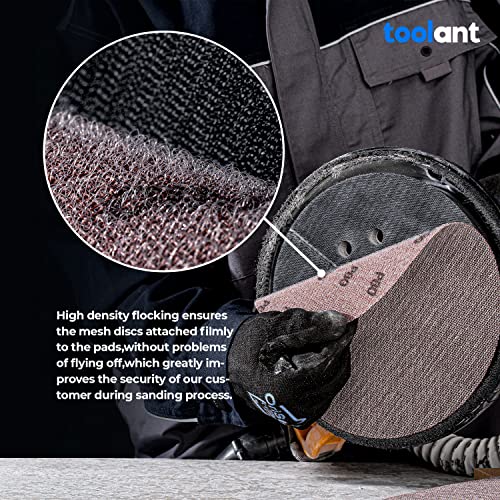 алатка за алатки абразивни 9-инчен сув wallид Сандер шкурка, диск за пескарење без прашина и јамка за сушење на сув wallид