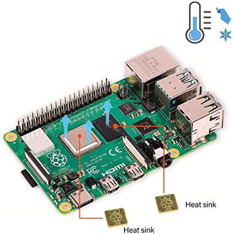 Ретрофлаг nespi 4 случај, малина пи 4 случај со SSD случај, HDMI кабел и ладење вентилатор и загревања за Raspberry Pi 4 Model/Pi 4B