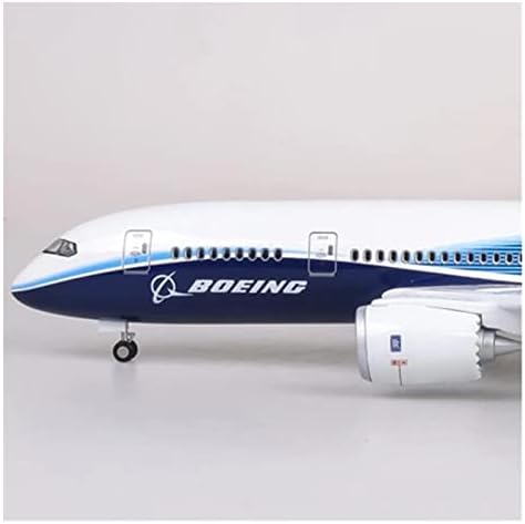 Модели на авиони 1: 150 Fit for Model Cast Cast Civition Airliner Boeing 747 смола Airbus авион со светла и тркала Графички приказ