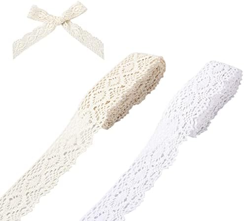 Пандахал 10 јарди памучна чипка исечка лента за шиење капчиња од цвет чипка везена лента за лента за занаетчиска лента занаетчиска