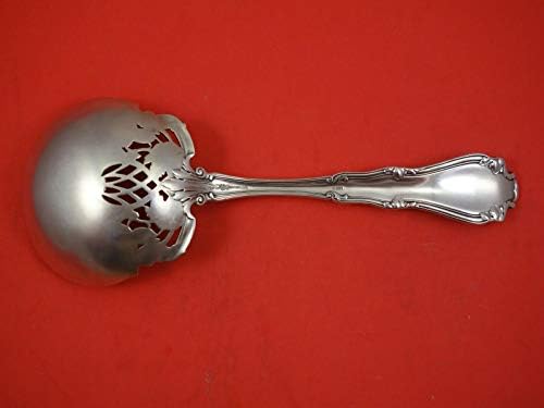 H 383 од Gorham Sterling Silver Master Master Spoon GW прободен со дизајн 9 3/8 “