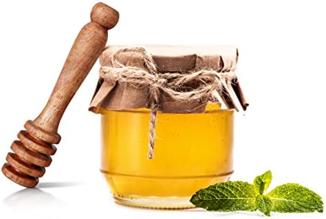 Рачно Изработени Дрвени мед мечка стап мед лажици за чај поединечно завиткани-чоколадо/Гликоза/Јаворов Сируп мед дожд мед мешалки
