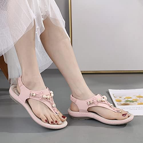Gufesf клинови сандали за жени, женски лизгање на лак за поддршка на флип -папучи, обични платформа женски сандали