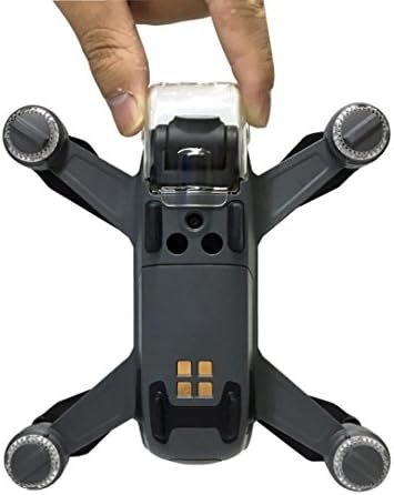 Lookatool Камера на камера пред 3Д -сензорот на екранот на насловната обвивка за заштитно покритие за DJI Spark RC Drone a