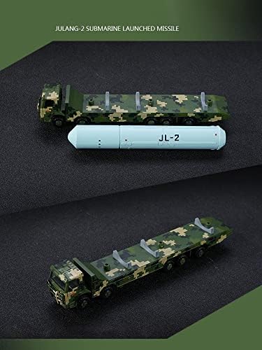 Фонд за преглед на симулација на Csyanxing 1/100 на скала на Julanang-Submarine лансираше модел на ракетно возило Diecast возило за собирање