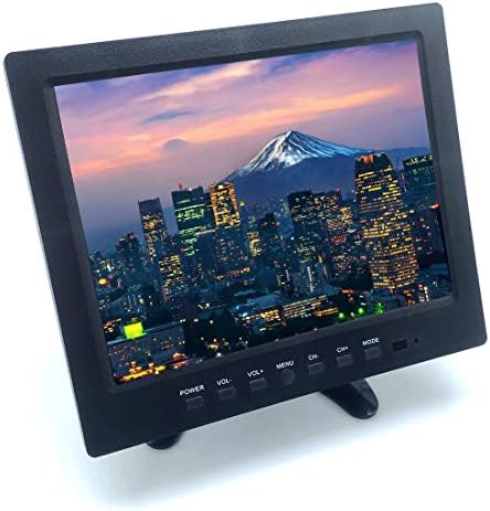 9,7 инчен CCTV монитор, безбедносен екран на TFT LCD со VGA HDMI AV BNC USB Audio In/Out Порти Вграден звучник, HD дисплеј за надзорна камера