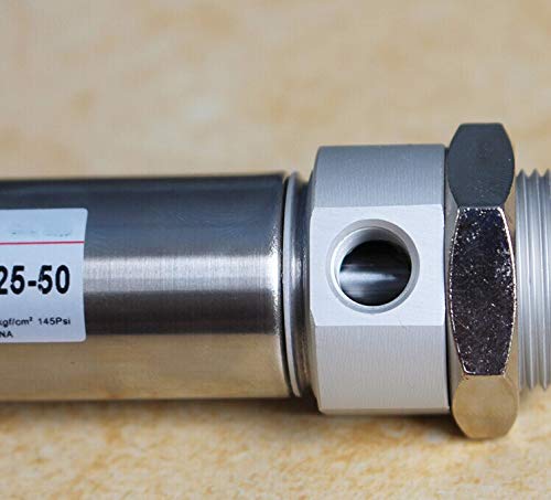 Fevas Bore 32mm x 350mm мозочен удар CDM2B не'рѓосувачки челик мини тип пневматски цилиндар на воздухот