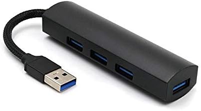 Wgxyihai Ултра Тенок Центар За Податоци 4 Порти USB3. 0 ЦЕНТАР Голема Брзина За Поврзете USB Флеш Диск Тастатура На Глувчето Мобилен