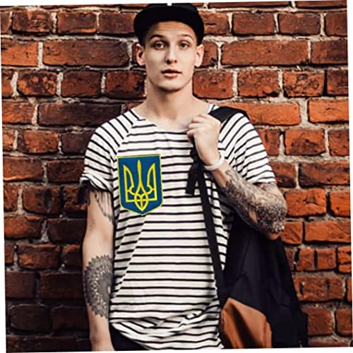 Украина знаме и обичен украински украински палто за штит за оружје
