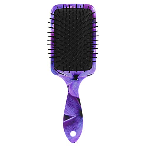 Четка за коса со перница од ВИПКК, пластична разнобојна виолетова цвет, соодветна добра масажа и анти статична четка за коса за коса за