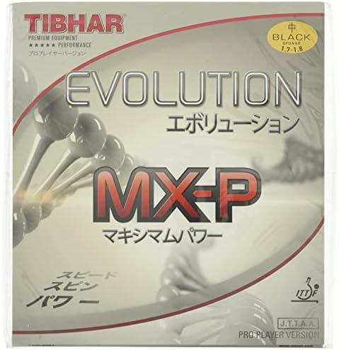 Tibhar гума еволуција на табела тенис mx p2 2 mmblack