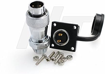 Хангтон HF16 2 пински метал конектор авијација водоотпорна индустриска моќност LED машки приклучок за приклучок за жени