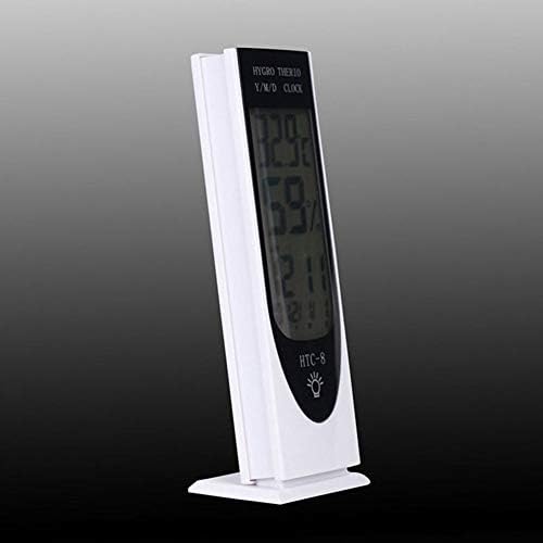 KLHHG висока точност дигитален LCD хигрометар за влажност на термометар Мерач на температура Мерач часовник