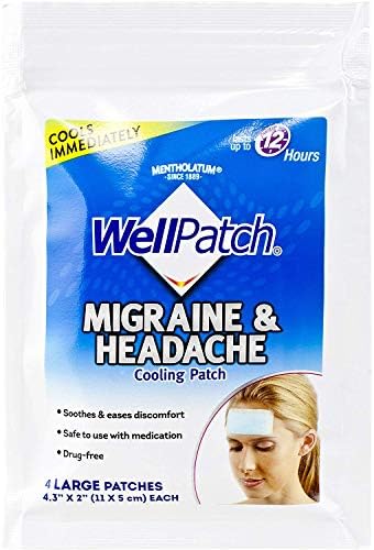 Wellpatch мигрена ладење главоболка влошки-4CT