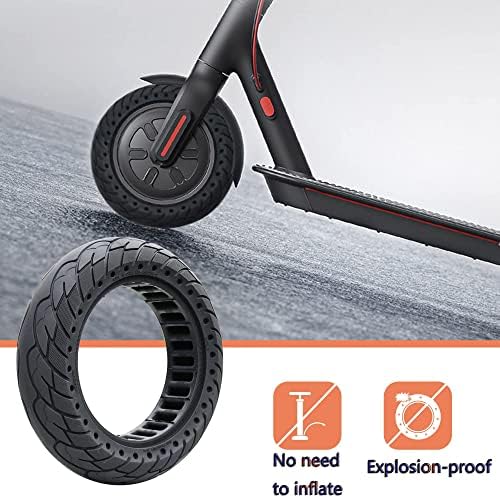 Ybang 60 / 70-6.5 10 * 2.5 Цврста гума за саќе за Segway NineBot Max G30 Електричен скутер предниот дел од задните гуми кои не се лизгаат резервни гуми за резервни гуми