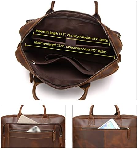 Дуба мажи чанти за чанти за машка чанти за лаптоп торбички за чанти за гласини за гласникот со голем капацитет торба за месинџер